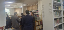 بازدید معاون پژوهش و اعضای هیئت علمی مدرسه عالی و دانشگاه شهید مطهری از کتابخانه واحد خواهران مشهد
