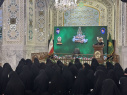 تشرف دانشجویان و کارکنان دانشگاه شهید مطهری واحد خواهران مشهد به حرم مطهر رضوی به مناسبت گرامیداشت دهه کرامت و روز ۱۲ اردیبهشت