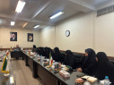 جلسه مشاوران دانشگاه شهید مطهری مشهد با حضور جناب آقای دکتر علمی، قائم‌مقام مدیریت دانشگاه شهید مطهری واحد مشهد