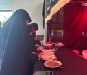 برپایی ایستگاه صلواتی دهه فاطمیه در دانشگاه شهید مطهری واحد خواهران مشهد