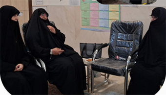 حضور مسوول گزینش و مدیر گروه روانشناسی دانشگاه شهید مطهری مشهد در آستانه مرحله دوم کنکور سراسری به دعوت دبیرستان شعبه فاطمیه