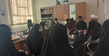 جلسه هم اندیشی هیئت رهپویان ولایت و بسیج دانشجویی دانشگاه شهید مطهری واحد مشهد