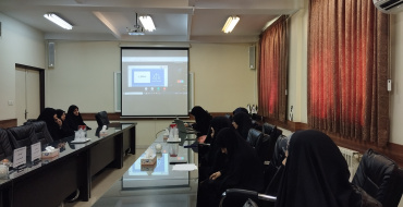 جلسه دفاع پایان‌نامه سرکار خانم فائزه حشمتی، مقطع کارشناسی ارشد