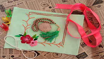 برگزاری کلاس مجازی گلدوزی