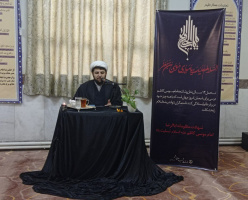 مجلس ذکر مصیبت در آستانه شام شهادت امام موسی کاظم علیه السلام