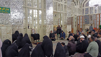 گرامیداشت یاد آیت‌الله امامی‌ کاشانی، تولیت فقید مدرسه عالی و دانشگاه شهید مطهری در حرم مطهر امام رضا(ع)