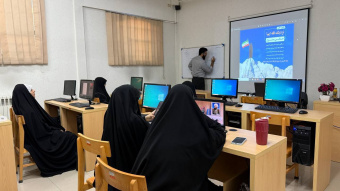 برگزاری اولین جلسه از کلاس فتوشاپ حرفه ای