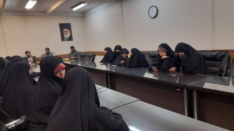 تودیع و معارفه فرمانده بسج دانشجویی دانشگاه شهید مطهری واحد خواهران مشهد