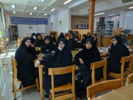 بازدید دانش آموزان دبیرستان ۱۷شهریور از دانشگاه شهید مطهری واحد خواهران مشهد