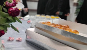 برگزاری ایستگاه صلواتی به مناسبت فرا رسیدن دهه کرامت